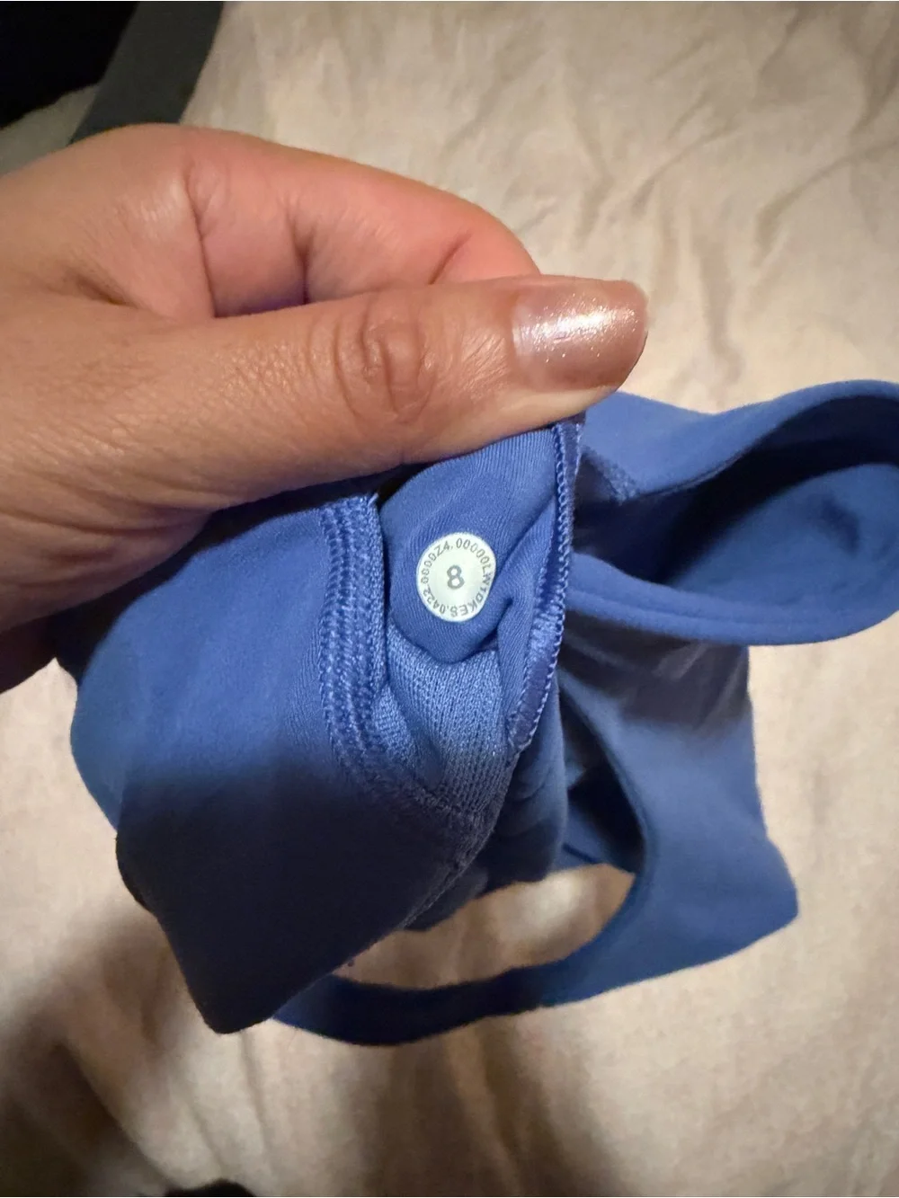 lululemon athletica Align High-Neck tank in Nile blue